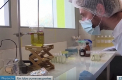 Les Laboratoires Phytodia ouvrent leurs portes dans le JT de France 3